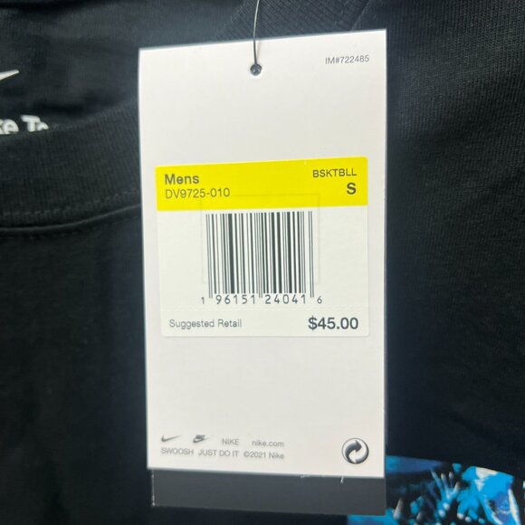 Nike Kyrie Journey Reward Black Long Sleeve T-Shirt DV9725-010 Mens S, XL, or LT - Picture 12 of 12